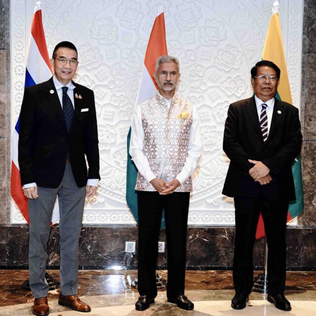 1. Trilateral Meeting standing position
